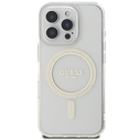 Guess GUHMP16XHFGERET Apple iPhone 16 Pro Max hardcase IML Glitter Circle MagSafe transparent
