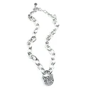 Γυναικείο Κολιέ Necklace Karl Lagerfeld 5512238 (25cm) από Ατσάλι Grey