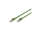Καλώδιο Δικτύου Digitus CAT 6A S/FTP Patchkabel, PUR (TPU), 3m, Green
