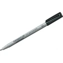 Μαρκαδόροι Staedtler foil pen Lumocolor non-perm M Black 10 pieces