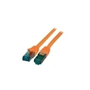 Καλώδιο Δικτύου EFB RJ45 S/FTP Cat.6A LSZH 25.00m orange