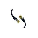 Καλώδιο Δικτύου EFB RJ45 Cat.6A S/FTP LSZH Cat.7 raw Black