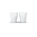 Κούπες FiftyEight 350ml Cup - Grumpy & Mischievous White