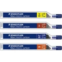 Μύτες Μηχανικών Μολυβιών Staedtler fine Mars micro 0,5mm 2B 12St 12 pieces