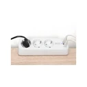 Πολύπριζο Digitus power strip 2x + 2USB 1,5m 12W 30W White