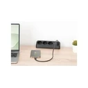 Πολύπριζο Digitus power strip 3x + 2USB 1,5m 12W 30W Black