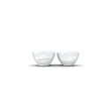 Πιάτα FiftyEight Bowl Set 100ml - Laughing & Delicious White