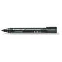 Μαρκαδόροι Υπογράμμισης Staedtler Marker Lumocolor perm Black 10 pieces