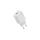 Φορτιστής Digitus USB 20W, 1x USB-C, 1x USB-A White
