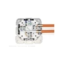 Πρίζα Δικτύου Digitus CAT 6A EA geschirmt 2xRJ45 White