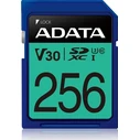 Κάρτα Μνήμης Sdxc 256GB Adata V30 Asdx256Gui3V30S-R