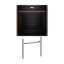 Εντοιχιζόμενος Φούρνος Neff NOV60E6B3 B59CR31Y0 & Brushed Bronze Flex Design Kit