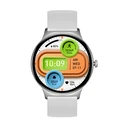 Colmi V89 Smartwatch με Παλμογράφο (Ασημί)