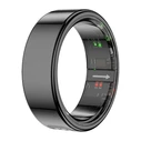 Colmi R12 Έξυπνο Δαχτυλίδι 22.4mm Αδιάβροχο με Παλμογράφο Μαύρο