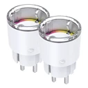 Gosund EP2-Z Smart Single Plug with Switch and Remote (2 pcs)