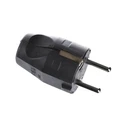 Φις Ρεύματος Bachmann Black for supply line H03VV-F3G0,75-1,0-1,5mm