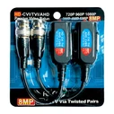 CCTV Oem AHD Video Balun w Lead 2 Pack