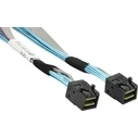 Καλώδιο RAID SAS Mini SAS HD to 2x OCulink U.2 Enabler (SFF8643 to 2x SFF8612) 1m