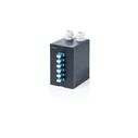 DIGITUS Fiber DIN Rail Patch Module 6x SC SX LC DX