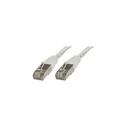 Networking Cable Microconnect F UTP CAT5e 0.5m Grey PVC Outer Shield Foil Screening