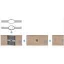 Vivolink Βάσεις Τιβι VLSPMTC metal enforcement for soft ceiling plate mount