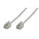 MicroConnect Καλώδια Δικτύου Modular Straight RJ12 6C 6P 5m White