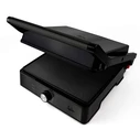 JATA JEGR1913 Double Non-Stick Electric Grill 2000W 180º Opening Plates 29x24 cm Black/Dark Stainless Steel