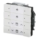 Busch-Jaeger BJ 6127/01-84 Tastsensor 4f με Bus‑Ankoppler UP‑Sensoren για KNX, studio λευκό