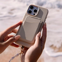 UNIQ Coehl Muse Apple iPhone 16 Pro Magnetic Charging cream