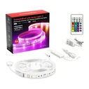 Switchbot Smart Ταινία LED Wi-Fi RGB Φως 5m με Αισθητήρα Κίνησης, Τροφοδοτικό & Τηλεχειριστήριο W1702110