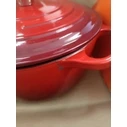 Κατσαρόλα Le Creuset Signature Casserole round 24 cm Cerise (ΜΕ ΦΘΟΡΑ ΣΕ ΕΞΩΤΕΡΙΚΟ ΣΗΜΕΙΟ (ΒΛΕΠΕ ΕΙΚΟΝΑ))