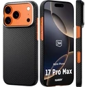 3mk Hardy Aramid MagCase για Apple iPhone 17 Pro Max / 18 Pro Max, μαύρο