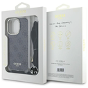 Guess GUHCP16XHC4SEK Apple iPhone 16 Pro Max hardcase Crossbody Cord 4G Print black
