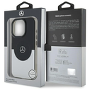 Mercedes MEHMP16L23HBIGK Apple iPhone 16 Pro hardcase Double Layer BiColor MagSafe black silver