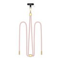 Tech-Protect C2S Rope Crossbody Strap Baby Pink/gold