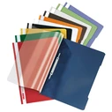 Herlitz A4 PP Filing Folder, assorted colours, 10-pack (transparent front cover)