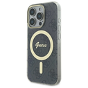 Guess GUHMP16LH4STK Apple iPhone 16 Pro hardcase IML 4G MagSafe black