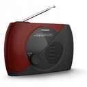THOMSON Φορητό Αναλογικό Ραδιόφωνο FM RT353 - Μαύρο/Κόκκινο