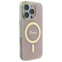 Guess GUHMP16LH4STP Apple iPhone 16 Pro hardcase IML 4G MagSafe pink