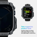 Spigen Rugged Armor Apple Watch 10 / 11 46mm Dark Grey