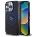 Mercedes MEHMP16X23HBIKV Apple iPhone 16 Pro Max hardcase MB Double Layer BiColor MagSafe black blue