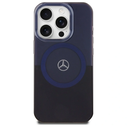 Mercedes MEHMP16X23HBIKV Apple iPhone 16 Pro Max hardcase MB Double Layer BiColor MagSafe black blue