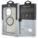 Mercedes MEHMP16X23HUOSK Apple iPhone 16 Pro Max hardcase Silver Ring MagSafe black