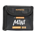 Sunnylife Black Battery Carrying Bag for DJI Mini 5 Pro 12x6.3x9.5 cm (N5P-DC085)