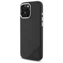 Mercedes MEHMP16X23SUGDK Apple iPhone 16 Pro Max hardcase Silicone Tonal Logo Wood Pattern MagSafe black