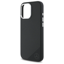 Mercedes MEHMP16X23SUGDK Apple iPhone 16 Pro Max hardcase Silicone Tonal Logo Wood Pattern MagSafe black