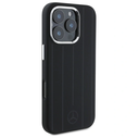 Mercedes MEHMP16X23SUVSK Apple iPhone 16 Pro Max hardcase Silicone Vertical Tonal Stripes MagSafe black