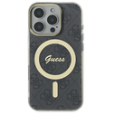 Guess GUHMP16XH4STK Apple iPhone 16 Pro Max hardcase IML 4G MagSafe black