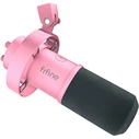 Fifine K688P Δυναμικό Μικρόφωνο XLR Shock Mounted - Ροζ