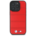 BMW BMHMP16X23PUSPR Apple iPhone 16 Pro Max hardcase M Perforated And Stitched Line MagSafe red